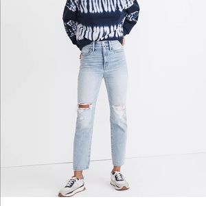 The Perfect Vintage Jean in Calabria Wash: Ripped Edition